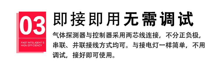 氯氣氣體報警器無需調(diào)試